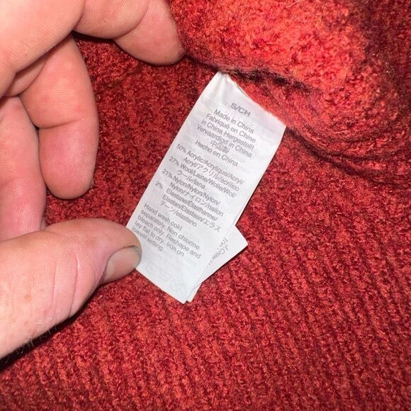 Madewell ribbed turtleneck chunky sweater - Picture 9 of 13